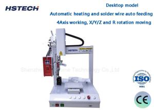 China Hiwin Linear Guide Base Point Handheld LCD Automative Soldering Machine on sale