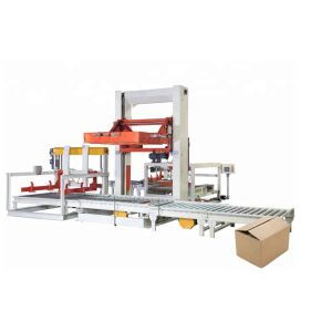 Stacking Robot Palletizer Machine 380V Auto Stretch Wrap Machine