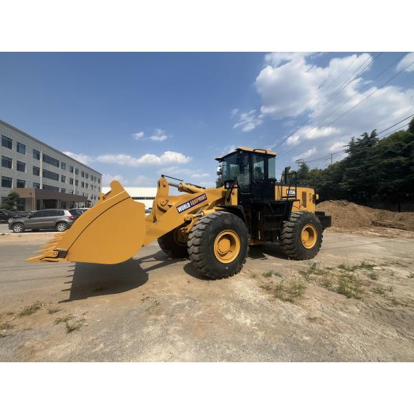 XCMG wheel loader excavator similar to CAT compact front end loader 5 tons use for mining