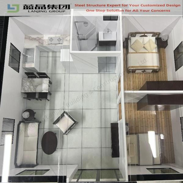 Buy Modern New Type Prefab Double Wing Expandable Container House at wholesale prices