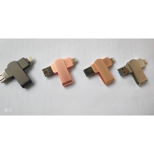 3 In One Type C Android Otg Usb Flash Drives American Certification 128gb