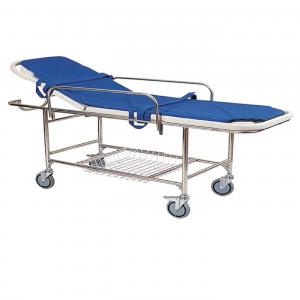 Quality Medical Emergency Stretcher Trolley / Ambulance Stretcher Folding Cart for sale