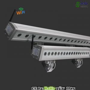 China 110-230V RGB 3in1 LED Landscape wireless dmx linear wall washer Light on sale