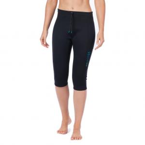 Quality High Waist And Draw Cord Sup Wetsuit Pants / Black Capri Pants for sale