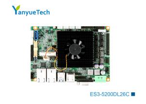Quality ES3-5200DL26C​ 3.5”Sbc Single Board Computer Soldered On Board Intel®I5 5200U CPU 2LAN 6COM 12USB for sale