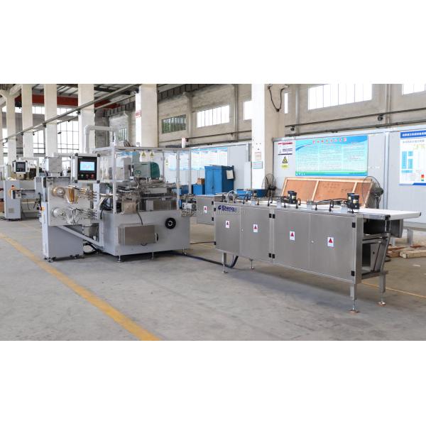 220V 50/60Hz Chocolate Tablet/Bar Fold Packing Machine for Local Service Location