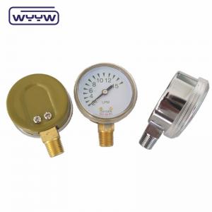 Quality High quality psi 2 inch wholesale radial propane gas pressure manometer for sale