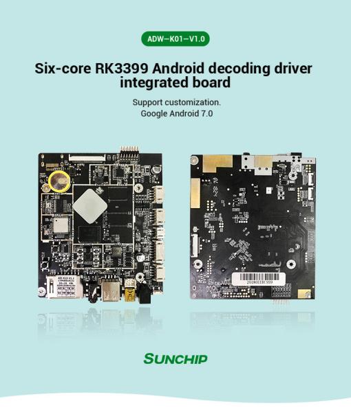 Buy Industrial RK3399 PCBA Motherboard Embedded Linux Development Board at wholesale prices