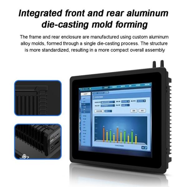 13.3 inch Direct Sale Low Power Consumption Control Computer HDMI Reliability Embedded Industrial-grade Touch Screen Monitor