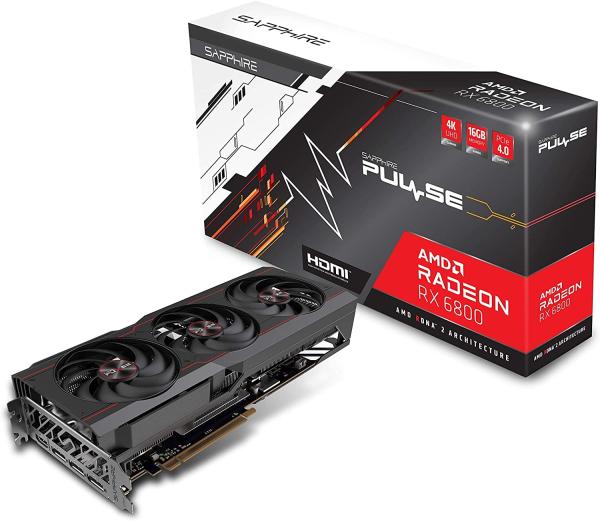 Buy AMD Sapphire Radeon RX 6800 XT 16GB GDDR6 Mining Rig Graphics Card High Performance at wholesale prices