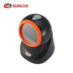 Portable Wired Usb 1D Qr Omnidirectional 2D Barcode Scanner