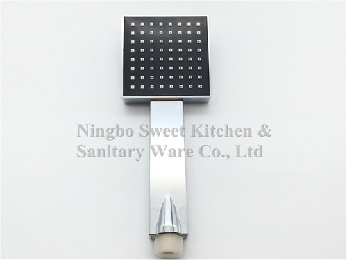 chrome plating hand shower set rain shower ABS single bathroom shower