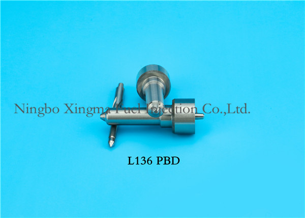 Low Emission Delphi Diesle Fuel Oil Injector Nozzles Common Rail Steel Material