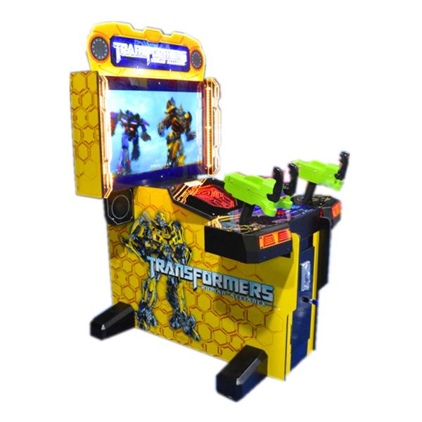 Indoor Amusement Park Coin Operated Games Arcade Coin Operated Transformers Gun Shooting Simulator Video Game Machine