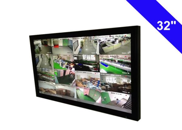 Buy Ultra Slim 32" TFT BNC CCTV Monitor IR Receiver Auto Eliminate Blur Function at wholesale prices