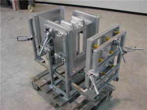Custom Slider Built Rotational Moulding Tools For 25L Storage Case