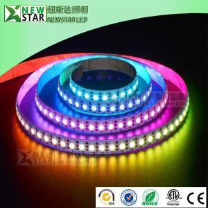 China 120leds SK6812 RGB LED Shenzhen factory SK6812 digital pixel addressable DMX DC5V 60 120leds/m sk6812 led strip lights on sale