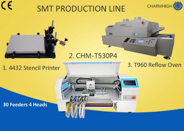Buy Manual SMT Production Line Solder Paste Stencil Printer , PCB Assembly Line Batch production at wholesale prices