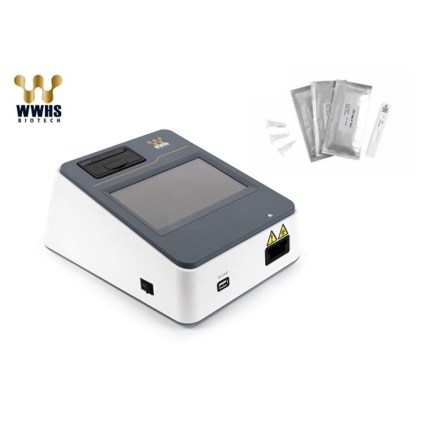 cTnI Cardiac Detection POCT Instrument 740nm Dry Fluorescence Immunoassay Analyzer