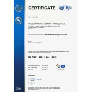 Dongguan Shining  Electronic Hardware Technology  Ltd Certifications