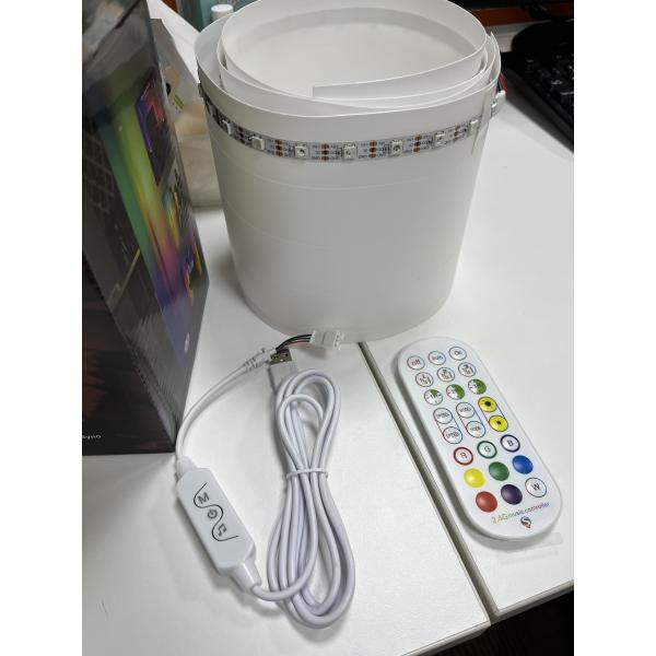 Custom Atmosphere Wifi App and Remote Control LED Floor Lamp for Smart Home Bedroom