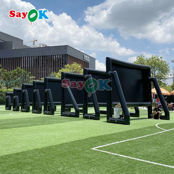 Oxford Cloth Inflatable Movie Screen Outdoor Inflatable Projection Screen Open Air Cinema