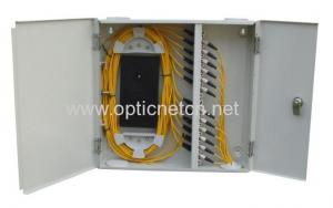 Quality 4 Ports Fiber Optic Distribution Box , Wall Mounting External Distribution Box for sale