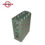 8 RF Antennas Electronic Signal Jammer , Manpack Signal Jamming Device Not Stop