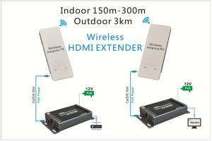 Quality stable quality 1080p/60hz HSV373 HDMI WIFI extender 120m hdmi extender rj45 Wireless HD Transmitter&amp;ReceHome Threater for sale