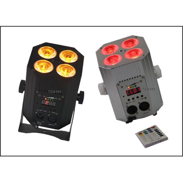 4pcs Led Battery & Wireless Dmx & Irc Uplight TSA161