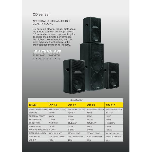 Professional Stage Sound System Club RCF Speaker Durable Power Speakers For Show And Club Conference Audio