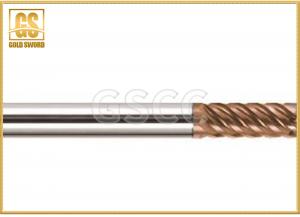 Quality 100% Virgin Solid Carbide End Mill HRC45 Hardness Corrosion Resistance for sale