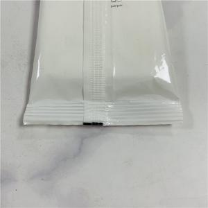 Quality White Middle Seal Custom Pouches Packaging Wet Wipe Bag ISO9001 Certification for sale