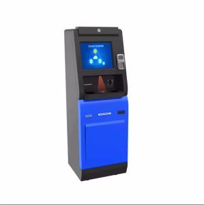Self Service Check In Kiosk with LED Lights and Barcode Scanner