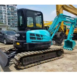 Second-hand 2020 Year 5260kg Kobelco Excavator SK55SR with Engine modelYanmar