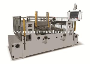Quality PLC Controlled Radiator Core Builder Machine For 4 Rows Radiator Core for sale