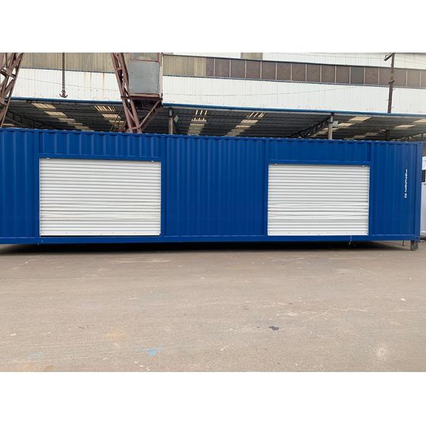 20 Feet Length Roller Shutter Door Self Storage Shipping Container 20ft