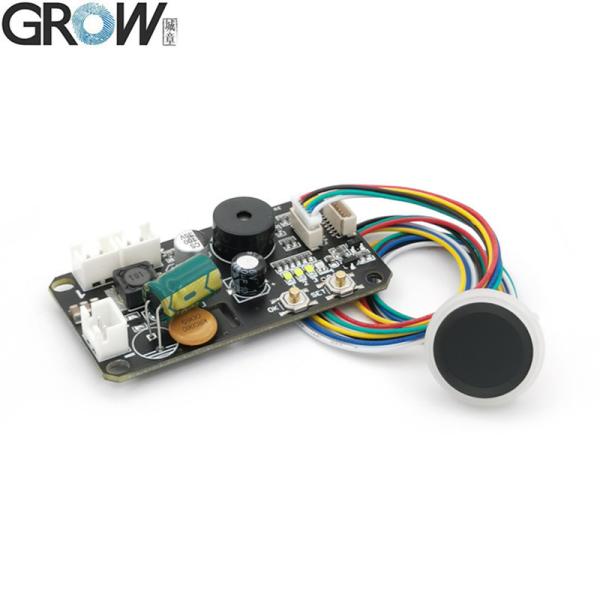 Buy GROW KS220-L+R558-S DC30-75V Fingerprint Control Board 2 Relays Admin/User Funtion Self-Locking/Jog/Ignition Mode at wholesale prices