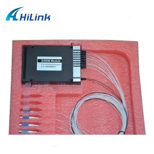 China 100G 8CH DWDM Mux Demux CH16-CH23 Dual Fiber ABS Type Optical Mux Demux on sale