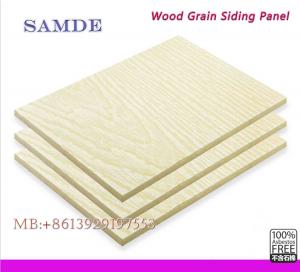 Quality Exterior calcium silicate cladding wall panel, facade wall panels,siding wall panel with size 3050*192*7.5/9mm for sale