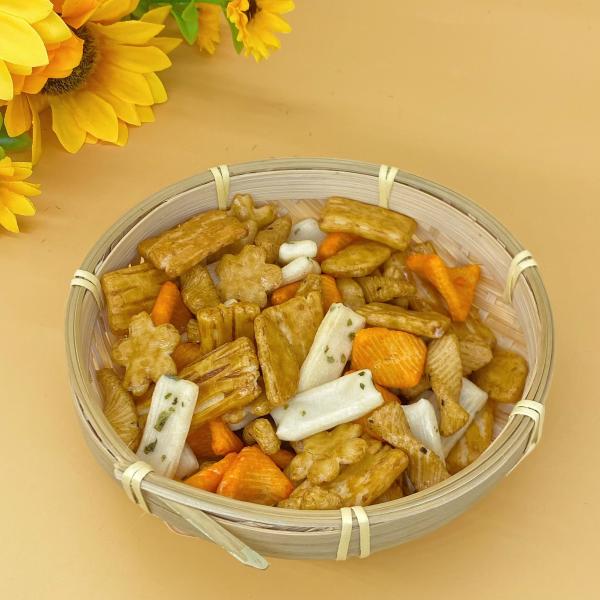 Multiple Shapes Rice Cracker Seaweed Japanese Mix Rice Cracker