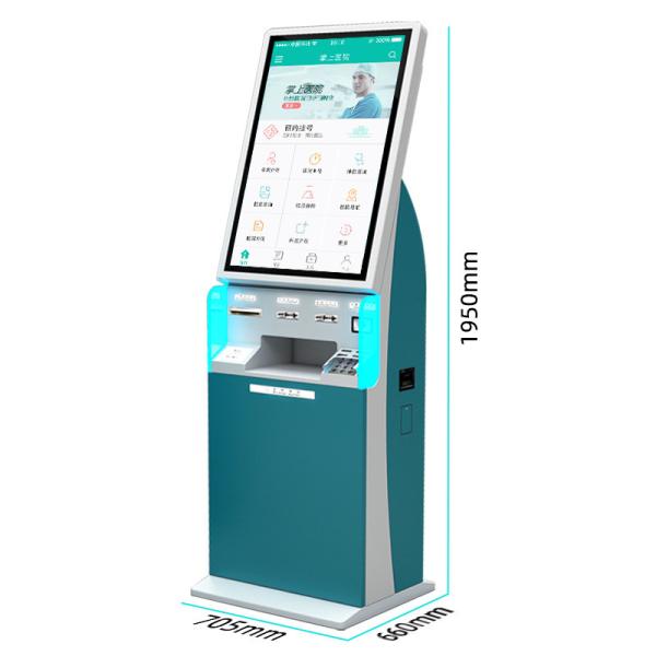 Buy 32 Inch Self Service Digital Display Touch Screen Kiosk With A5 Printer at wholesale prices
