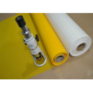 10T-165T Polyester Silk Screen Printing Mesh For Graphics Printing / Cosmetic