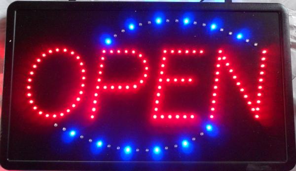 Buy Led Open sign rectangular at wholesale prices