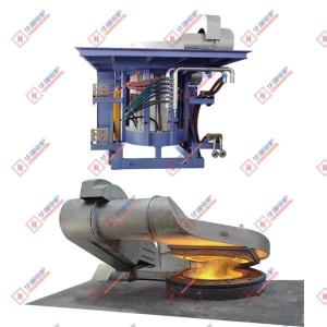 China Medium Frequency IGBT Dual Cell Transistor Melting Furnace System on sale