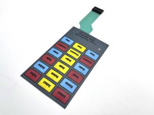 Quality Mechanical Keyboard Switches Tactile Switch Keypad With Transparent Window Display for sale