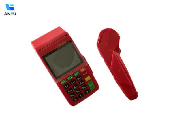Buy NFC Handheld Mobile POS Terminal With Printer Wifi 2G 4G EMV PCI Certified at wholesale prices