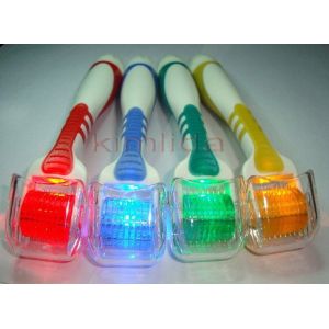 Handheld 540 Needles Titanium LED derma Roller with Changeable head