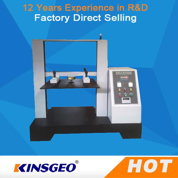 Buy 1 Year Warranty Compressive Strength Testing Machine , Compression Test Equipment for Carton Compression at wholesale prices