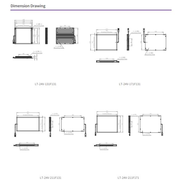 Industrial Illuminant Back Lights F Series Good Uniformity Large Irradiation Area